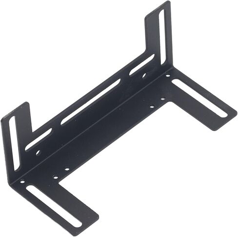 Computer Fan Stand Bracket, Thickened Steel, Sturdy, Rust Prevention, Multiple Screw Holes, Easy Installation, 8cm 9cm 12cm Fans Support, Cooling PC Case, Low Noise (Black) in Saudi Arabia