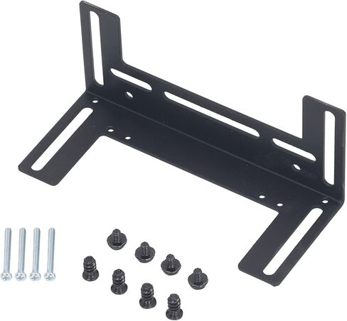Computer Fan Stand Bracket, Thickened Steel, Sturdy, Rust Prevention, Multiple Screw Holes, Easy Installation, 8cm 9cm 12cm Fans Support, Cooling PC Case, Low Noise (Black) in Saudi Arabia