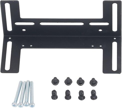Computer Fan Stand Bracket, Thickened Steel, Sturdy, Rust Prevention, Multiple Screw Holes, Easy Installation, 8cm 9cm 12cm Fans Support, Cooling PC Case, Low Noise (Black) in Saudi Arabia