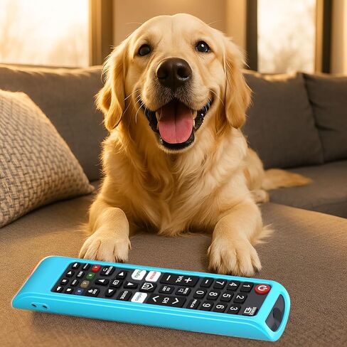 4PACK Case for Samsung Smart TV Remote BN59-01315J Control Universal Cover Silicone Skin Sleeve Purple Blue Green Red in Kuwait
