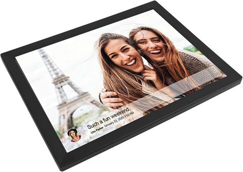 إطار صورة رقمي 15 بوصة، تخزين 80000 صورة، تدوير تلقائي عالي الدقة إطار صور رقمي إلكتروني (قابس أمريكي) in Saudi Arabia