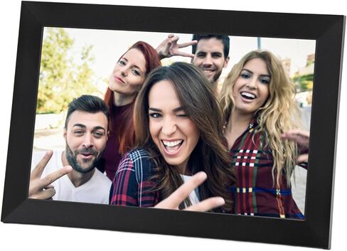 10 inch Digital Picture Frame, 1+16GB Digital Photo Frame, Wall Mountable, Auto Rotate, 1280x800 Screen, Share Photos Videos via App (US Plug) in Saudi Arabia