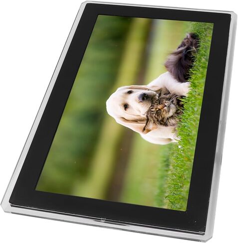 15.6in Digital Picture Frame 1920x1080 FHD Smart Electronic Photo Frame 32GB Memory Share Photos and Video (US Plug) in Saudi Arabia