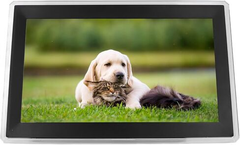 15.6in Digital Picture Frame 1920x1080 FHD Smart Electronic Photo Frame 32GB Memory Share Photos and Video (US Plug) in Saudi Arabia