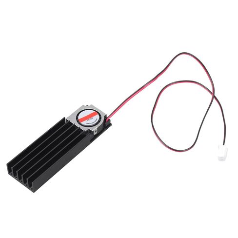 Aluminum Alloy Two Surfaces Coolers for PCIe 2280 SSD 5V Interfaces Enhanceds Thermal Dissipation Aluminum Alloy SSD Heatsink in Saudi Arabia