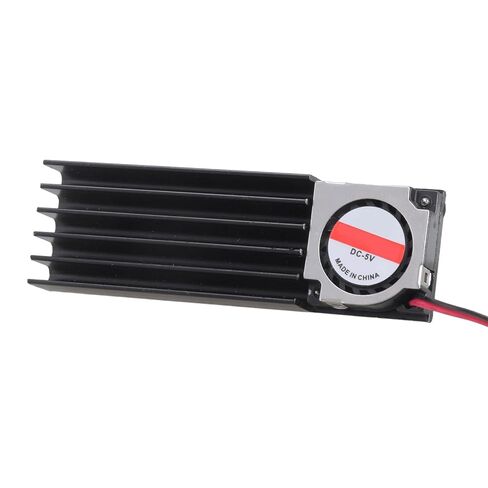 Aluminum Alloy Two Surfaces Coolers for PCIe 2280 SSD 5V Interfaces Enhanceds Thermal Dissipation Aluminum Alloy SSD Heatsink in Saudi Arabia