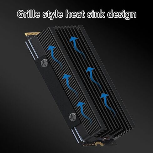 مبدد حراري من الألومنيوم عالي التوصيل لتبريد 2280 NVMe SSD مع مشعاع الكمبيوتر الحراري in Saudi Arabia