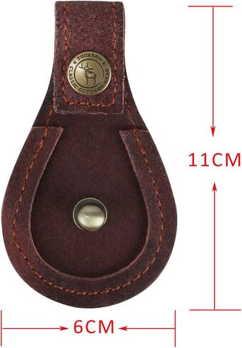 TOURBON Leather Trap Skeet Shooting Gun Barrel Protection Toe Rest Pad - Pack of 2 Pieces in Saudi Arabia