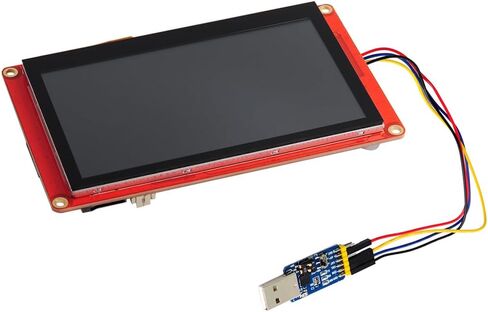 شاشة Nextion الذكية مقاس 4.3 بوصة NX4827P043-011C + وحدة USB إلى TTL in Saudi Arabia