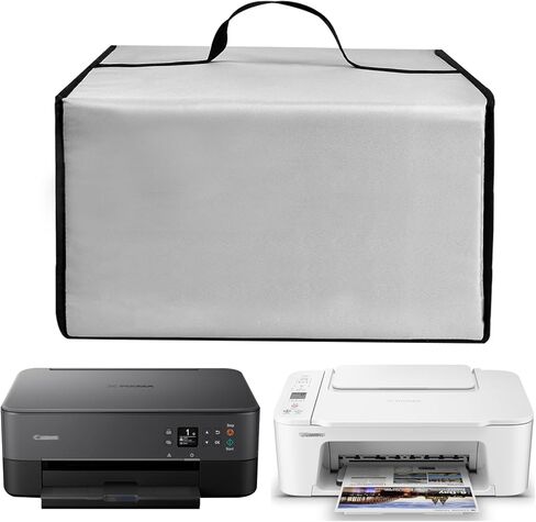غطاء غبار الطابعة لطابعة Canon PIXMA MG3620 / TS3720 / TS6420a اللاسلكية الكل في واحد، حافظة حماية من النايلون المقاوم للماء شديدة التحمل (فضي) in Saudi Arabia
