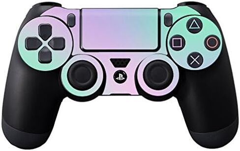 غلاف MightySkins متوافق مع وحدة تحكم Sony PS4 - كوتون كاندي | غطاء ملتف واقٍ ومتين وفريد ​​من نوعه من الفينيل | سهل التطبيق والإزالة وتغيير الأنماط | صنع في الولايات المتحدة الأمريكية in Kuwait