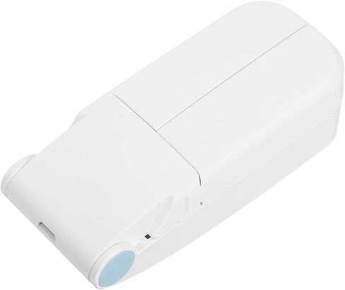 HOMSFOU Portable Mini USB Fan Dual-headed Folding Cooling Fan Rechargeable Lightweight Handheld for Travel Outdoor Use White in Saudi Arabia