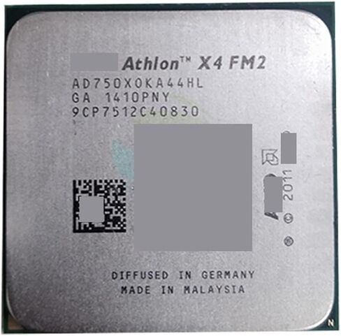A II X4 750X 750 3.4G 65W AD750XOKA44HL مقبس وحدة المعالجة المركزية رباعي النواة FM2 in Kuwait
