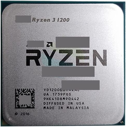 معالج وحدة المعالجة المركزية R 3 1200 R3 .1 جيجا هرتز رباعي النواة رباعي الخيوط YD1200BBM4KAE مقبس AM4 in Kuwait
