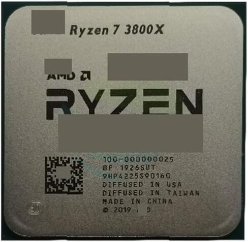 R 7 3800X R7 3.9 GHz 7NM L3 = 32M 100-000000025 105W ثمانية النواة ستة عشر موضوع معالج وحدة المعالجة المركزية المقبس AM4 in Kuwait