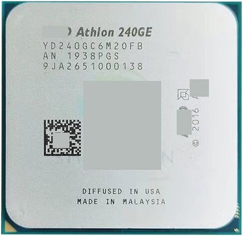 معالج وحدة المعالجة المركزية 240GE X2 3.5 جيجا هرتز ثنائي النواة رباعي الخيوط 35 وات YD240GC6M2OFB مقبس AM4 in Saudi Arabia
