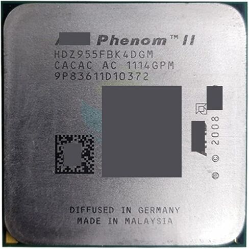 ph II X4 955 125W Quad-Core CPU Desktop HDZ955FBK4DGM HDX955FBK4DGM Socket AM3 in Saudi Arabia