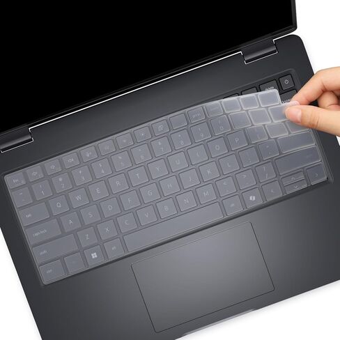 غطاء لوحة المفاتيح لجهاز Dell Pro 14/Pro 14 Plus/Pro Max 14 PB14250 PB14255 PC14250 PC14255 MC14250 MC14255، (غير مناسب Pro 13 Premium PA13250، Pro 14 Premium PA14250) - شفاف in Kuwait
