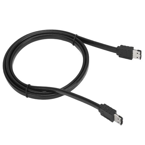 ESATA A Male Connection Cable to Male Fast 3Gbps Data for External Hard Disk, PVCLENGGTH 50 cm. Suitable for Hard Drives, for Data (50cm) (100cm) in Saudi Arabia