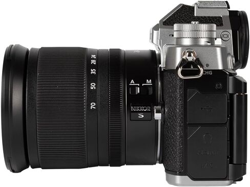 Nikon Zf Mirrorless Camera with NIKKOR Z 24-70mm f/4 S Lens (Silver), Full-Frame FX 24.5MP, EXPEED 7, 4K Video, 5-Axis IBIS Bundle with Bag (Renewed) in Saudi Arabia