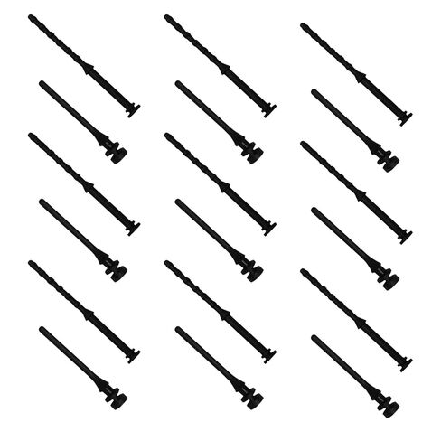 HOMSFOU 24pcs Computer Fan Anti-Seismic Screws and PC Case Noise Reduction Screws Set, Includes Short Long Vibration Dampening Pins for Desktop Cooling Fans and PC Components in Saudi Arabia