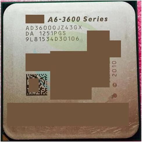 A6-3600 2.1GHz 4M 65W Quad-Core CPU Processor AD3600OJZ43GX Socket FM1/ 905pin in Saudi Arabia