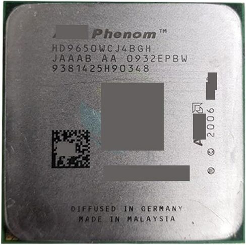 Ph X4 9650 سطح المكتب رباعي النواة 2.3 جيجا هرتز وحدة المعالجة المركزية HD9650WCJ4BGH المقبس AM2 +/940pin in Saudi Arabia