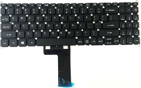 لوحة مفاتيح بديلة للكمبيوتر المحمول بتصميم أمريكي من Willhom لجهاز Acer Aspire 5 A515-43 A515-52 A515-53 A515-54 A515-55، Aspire A315-22 A315-34 A315-42 A315-54 A315-55 A315-56 Series in Kuwait