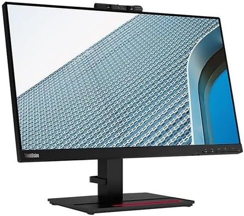 شاشة عرض Lenovo ThinkVision T24v-10 LCD عالية الدقة بالكامل (1920 × 1080) مقاس 23.8 بوصة، جاهزة لإنتاجية الأعمال والمكاتب (متجددة). in Kuwait