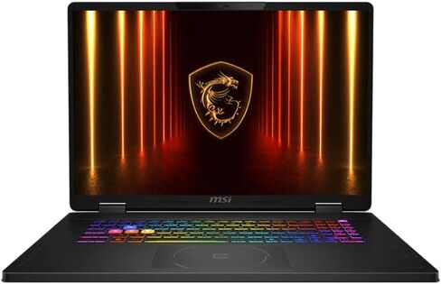 msi 2025 Gaming Laptop Crosshair Intel Core Ultra 9 275HX 24-Core GeForce RTX 5070 32 GB DDR5 1 TB SSD 18" 2560x1600 240 Hz Win11 Pro Wi-Fi 6E Numeric Keypad 720p HD Camera Thunderbolt 4 in Saudi Arabia