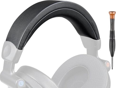 SOULWIT Headband Cover for Sony MDR-V600/Z600/V900/V900HD/7509HD Headphones, Replacement Headstrap Pad Repair Part - Black in Saudi Arabia