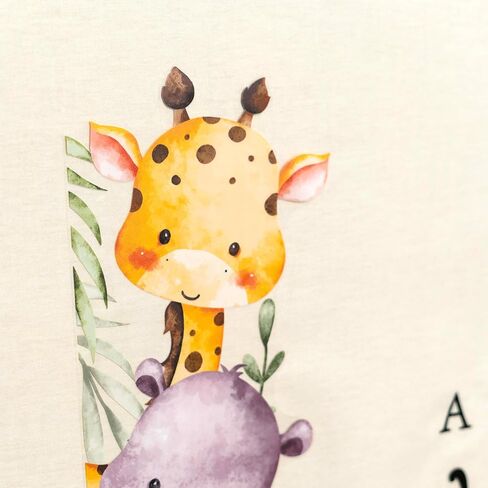 ملصق Upfirst A Little Wild One is on The Way - ديكور حمام الطفل على شكل حيوانات الغابة، ملصق حائط على شكل قوس بالون للحيوانات البرية، ملصق حائط على شكل قوس صورة، يكشف عن الجنس لوازم ديكور الحفلات (ملصقات جدارية على شكل حيوانات) in Kuwait