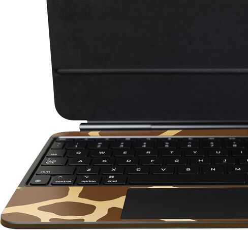 Keyboard Skin Compatible with Apple Magic Keyboard for iPad Pro 13" (M5) 2025 - Giraffe - Premium 3M Vinyl Protective Wrap Decal Cover - Easy to Apply | Crafted in The USA by MightySkins in Saudi Arabia