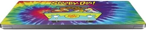Skinit Laptop Decal Skin Compatible with Universal Laptop 13in (10.6 x 7.6in) - Officially Licensed Warner Bros Scooby-Doo Tie Dye Design in Saudi Arabia