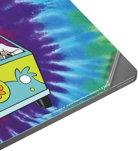 Skinit Laptop Decal Skin Compatible with Universal Laptop 13in (10.6 x 7.6in) - Officially Licensed Warner Bros Scooby-Doo Tie Dye Design in Saudi Arabia