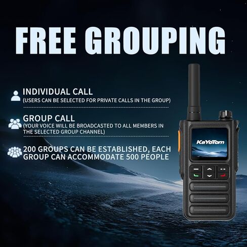Lifetime Free Rapid Unlimited Range Global Walkie Talkies – Long Range Two Way Radio, IP65 Waterproof, AI Noise Cancellation for Nationwide Outdoor, Logistics, Road Trips & Family(2-Pack) in Saudi Arabia