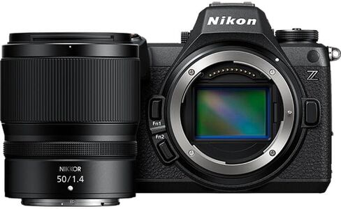 Nikon Z6 III FX Mirrorless Camera Kit 50mm f/1.4 20fps 6K Video Bundle with Bag + Cleaning Kit + Micro HDMI Cable + Flexible Tripod + 62mm 3 Piece High Resolution Filter Kit + 64GB Memory Card in Saudi Arabia