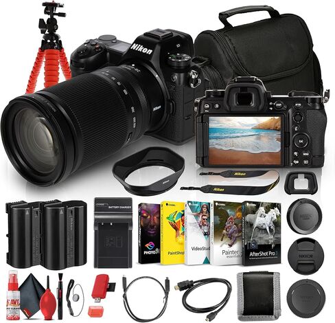 Nikon Z6 III Mirrorless Camera with 28-400mm Lens 24.5MP FX 6K RAW 4K120p Bundle with Bag + Cleaning Kit + Filter Kit 77mm UV/CPL/F + 64GB Memory Card (Renewed) in Saudi Arabia