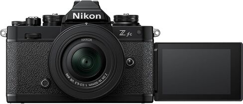 كاميرا Nikon Zfc DX بدون مرآة مع عدسة VR مقاس 16-50 ملم، باللون الأسود بدقة 20.9 ميجابكسل بمعدل 11 إطارًا في الثانية ودقة 4K UHD مع حقيبة + طقم تنظيف + كابل Micro HDMI + حامل ثلاثي القوائم مرن + طقم مرشح 3 قطع + بطاقة ذاكرة سعة 64 جيجابايت in Saudi Arabia