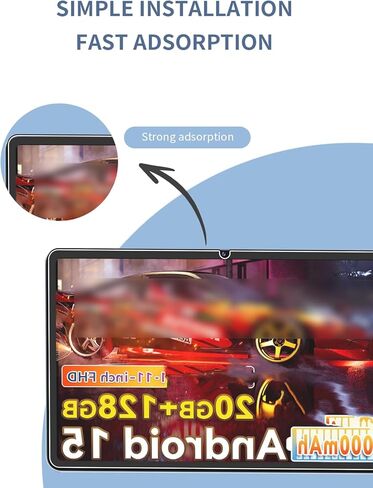 [عبوتان] واقي شاشة لجهاز Alphawolf LPad3A Tablet 11 بوصة من الزجاج المقوى، واقي شاشة لجهاز Alphawolf LPad3A 5G 11 بوصة مضاد للخدش وحساس وصلابة 9H in Kuwait