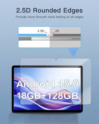 واقي شاشة لجهاز YQSAVIOR YQCP20PRO Android 15 Tablet 10 بوصة، زجاج مقسى بصلابة 9H لجهاز YQSAVIOR YQCP20PRO اللوحي مضاد للخدش، خالٍ من الفقاعات، وضوح عالي الدقة in Saudi Arabia