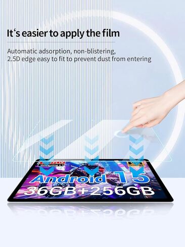 واقي شاشة لجهاز POWMUS LS1111 Android Tablet 11 بوصة، مضاد للخدش 9H صلابة اللمس الحساسة 2.5D حواف مستديرة خالية من الفقاعات سهلة التركيب، عبوتان. in Kuwait