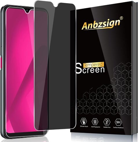 2 Pack for T-Mobile Revvl 8 Pro Privacy Tempered Glass Screen Protector, 9H Anti Spy Private Film, Anti-Scratch, Case Friendly For T-Mobile Revvl 8 Pro 5G (2025). in Saudi Arabia