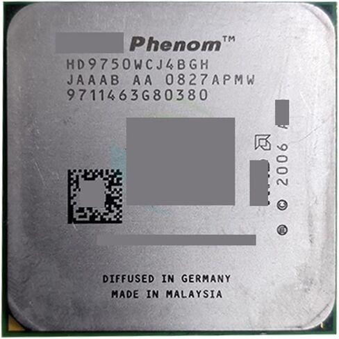 ph X4 9750 HD9750WCJ4BGH HD975BWCJ4BGH 95W Quad-Core Desktop 2.4GHz CPU Socket AM2+/940pin in Saudi Arabia