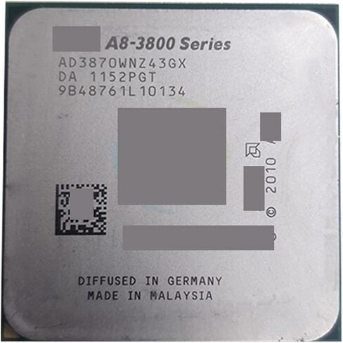 A8 Series 3800 3870 A8-3870 3GHz 100W Quad-Core CPU Processor AD3870WNZ43GX 3870K Socket FM1/ 905pin in Saudi Arabia