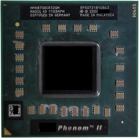 ph II Triple-Core Mobile N870 2.3 GHz Three-Core Three-Thread CPU Processor HMN870DCR32GM Socket S1 in Saudi Arabia