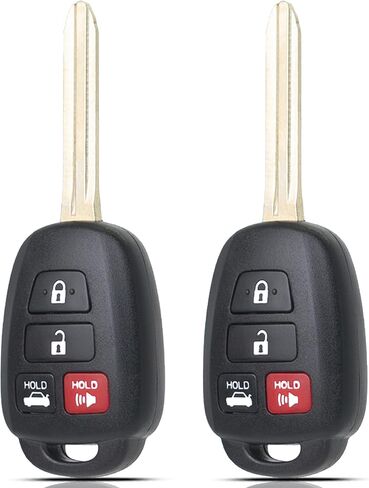 MechanMagic G Chip Key Fob استبدال يناسب Toyota Camry 2012 2013 2014 التحكم عن بعد للدخول بدون مفتاح معرف FCC: HYQ12BDM، PN: 89070-06420 (مجموعة من 2) in Kuwait