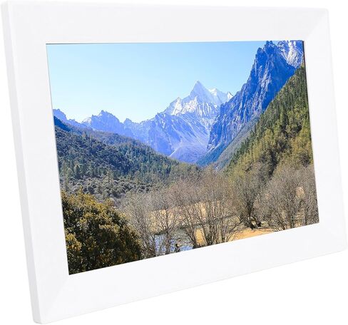 10.1 Inch Digital Picture Frame, HD Touchscreen Auto Rotation Smart Electronic Photo Frame for Uhale APP for Home Office (US Plug) in Saudi Arabia