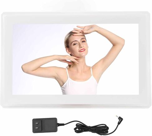 إطار صور رقمي مقاس 15.6 بوصة، إطار صور بشاشة لمس LCD عالية الدقة بالكامل يدور 360 درجة، ذاكرة وصول عشوائي 1 جيجا DDR3 سعة 32 جيجا بايت، مشغل فيديو صور ذكي لاسلكيًا لديكور المنزل (قابس أمريكي) in Saudi Arabia