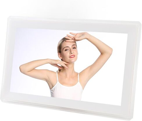 إطار صور رقمي مقاس 15.6 بوصة، إطار صور بشاشة لمس LCD عالية الدقة بالكامل يدور 360 درجة، ذاكرة وصول عشوائي 1 جيجا DDR3 سعة 32 جيجا بايت، مشغل فيديو صور ذكي لاسلكيًا لديكور المنزل (قابس أمريكي) in Saudi Arabia